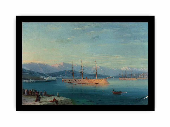 French Ships Departing the Black Sea