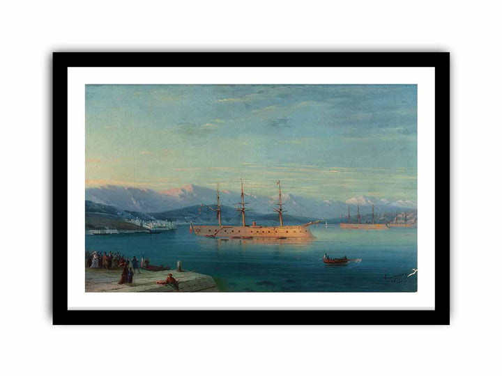 French Ships Departing the Black Sea