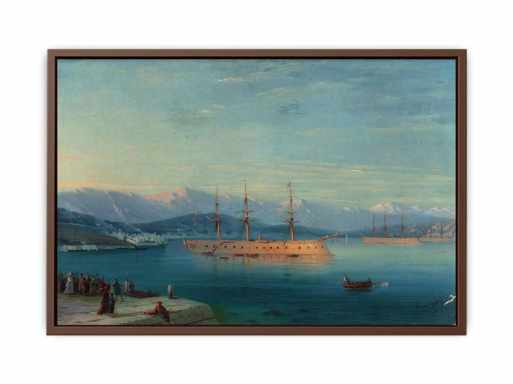 French Ships Departing the Black Sea