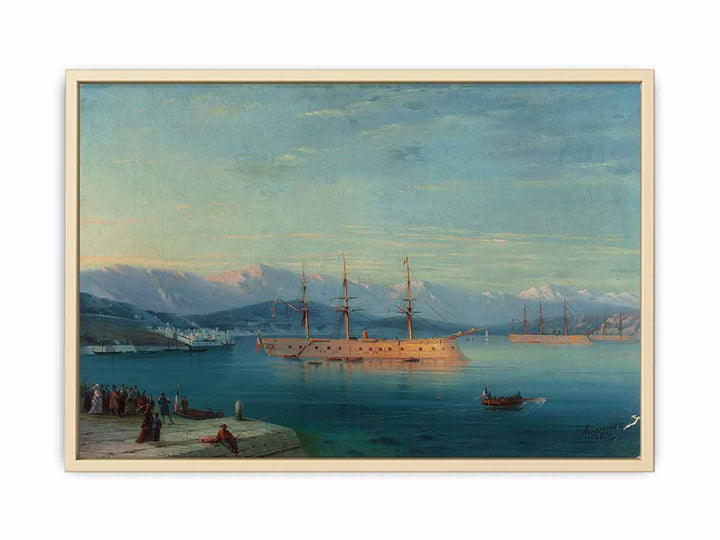 French Ships Departing the Black Sea