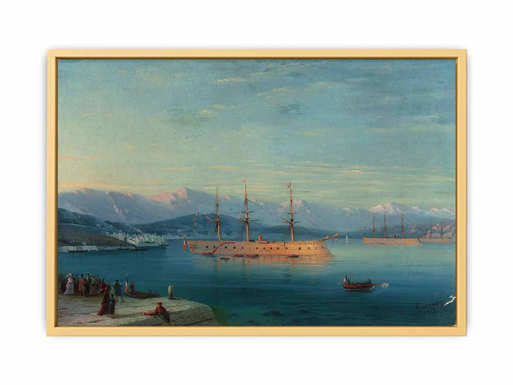 French Ships Departing the Black Sea