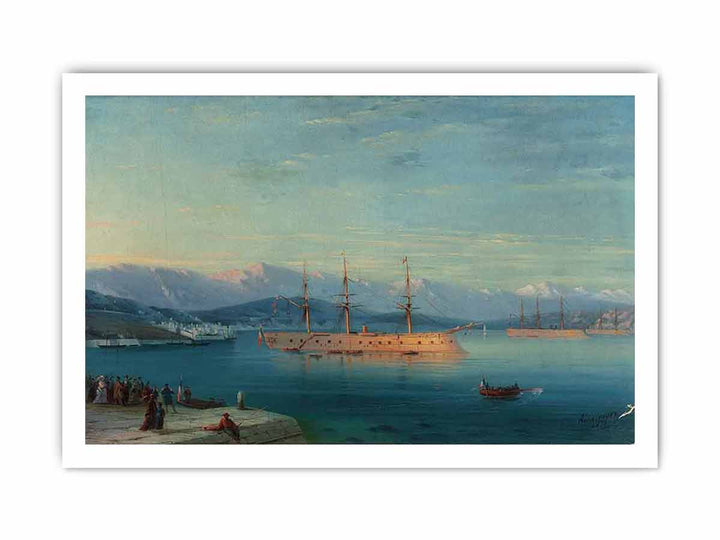 French Ships Departing the Black Sea