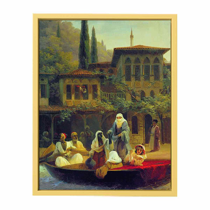 Boat Ride by Kumkapi in Constantinople