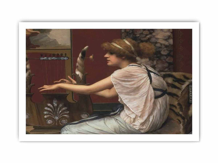 Erato At Her Lyre