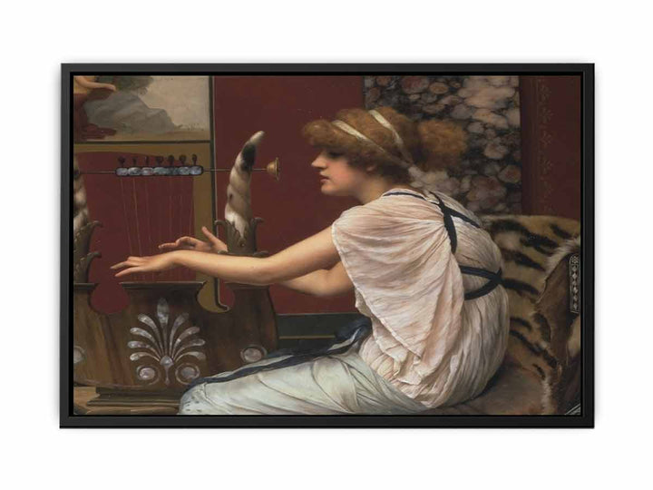 Erato At Her Lyre