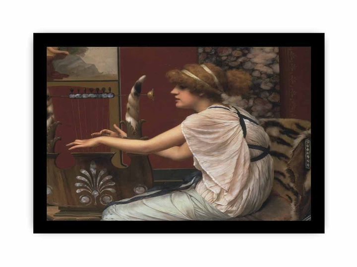 Erato At Her Lyre