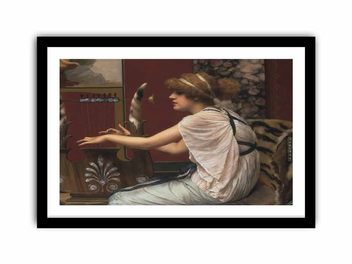 Erato At Her Lyre