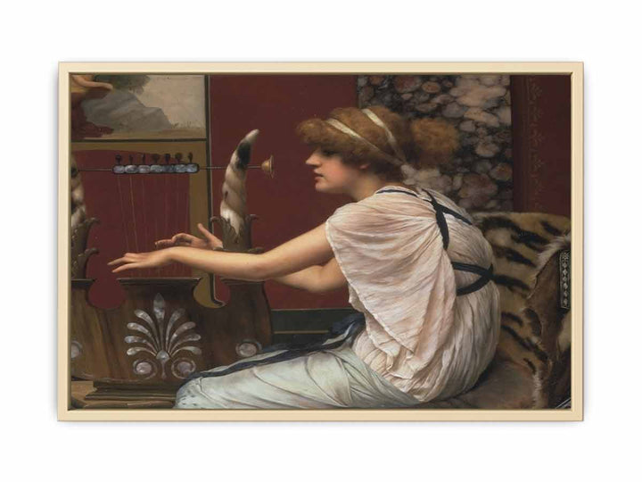 Erato At Her Lyre