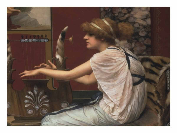 Erato At Her Lyre