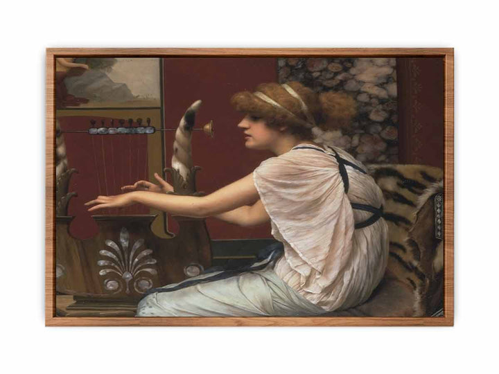 Erato At Her Lyre