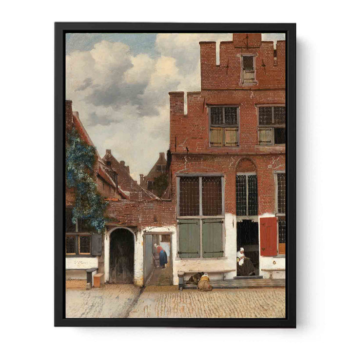 View of Houses in Delft, known as 'The little Street'