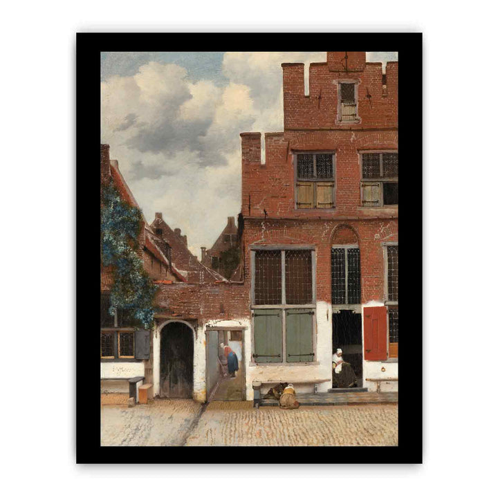 View of Houses in Delft, known as 'The little Street'