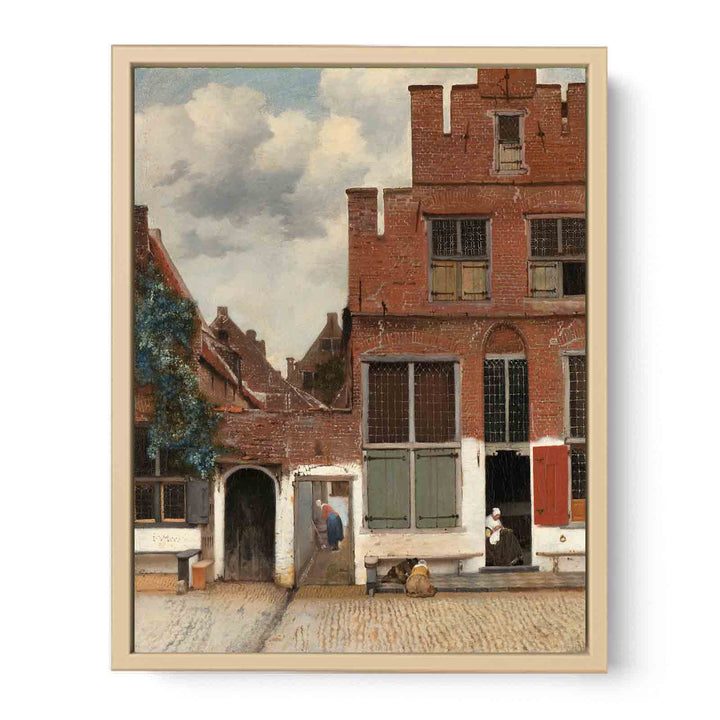 View of Houses in Delft, known as 'The little Street'