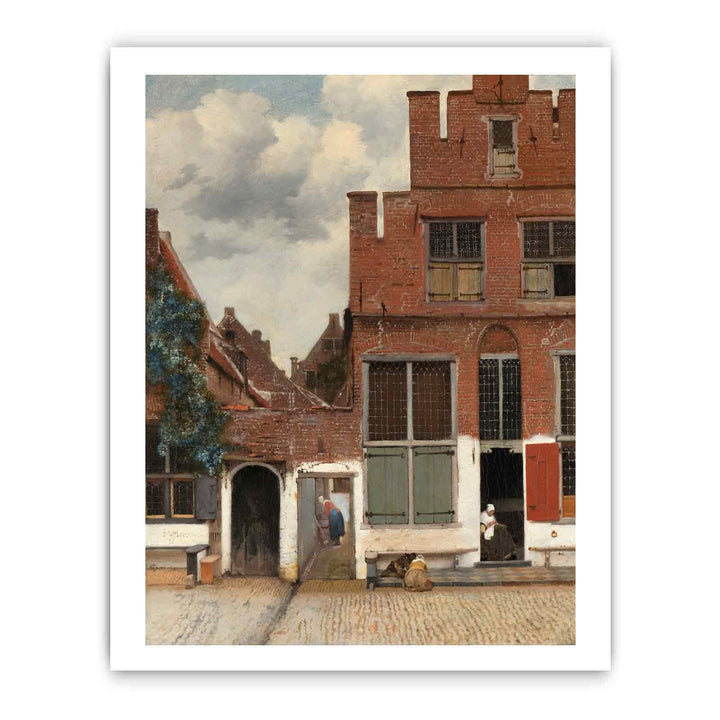 View of Houses in Delft, known as 'The little Street'