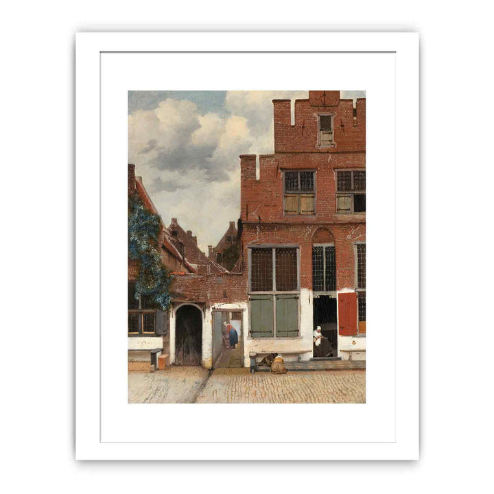 View of Houses in Delft, known as 'The little Street'