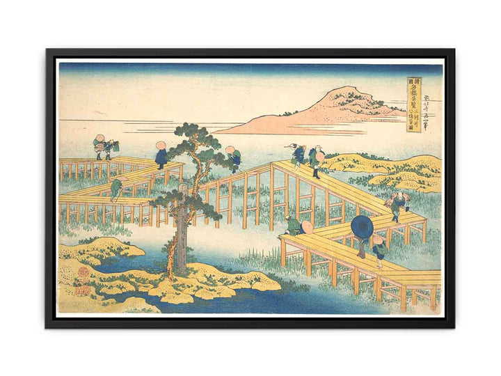 Ancient View of Yatsuhashi in Mikawa Province (Mikawa no Yatsuhashi no kozu)