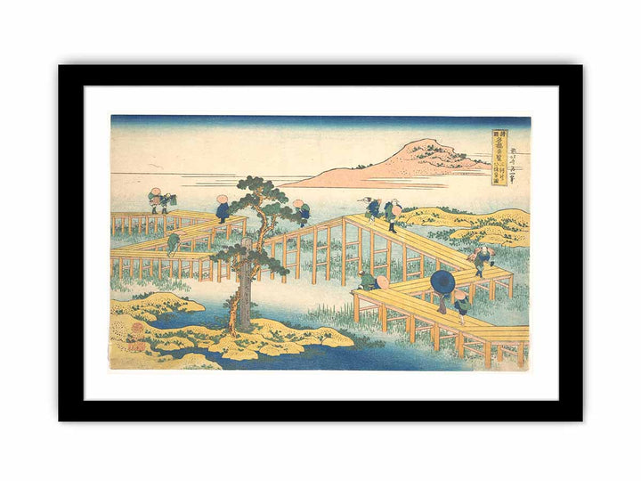 Ancient View of Yatsuhashi in Mikawa Province (Mikawa no Yatsuhashi no kozu)