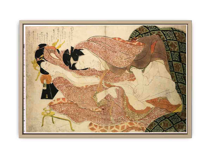 Ehon Tsuhi No Hinagata' By Hokusai And One Sheet From The Series 'Negai No Itoguchi'