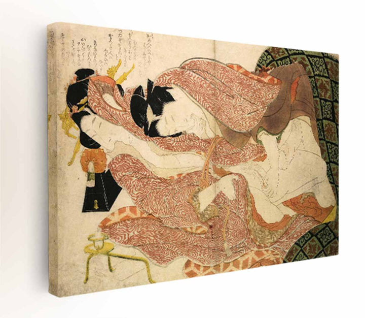 Ehon Tsuhi No Hinagata' By Hokusai And One Sheet From The Series 'Negai No Itoguchi'