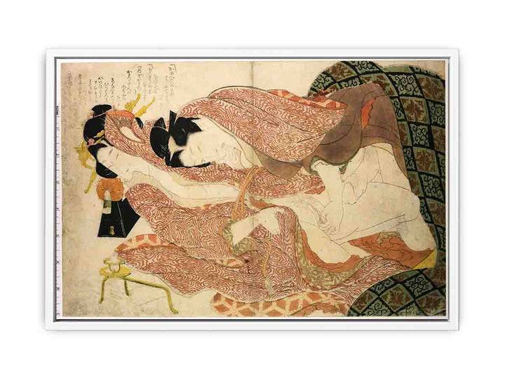 Ehon Tsuhi No Hinagata' By Hokusai And One Sheet From The Series 'Negai No Itoguchi'