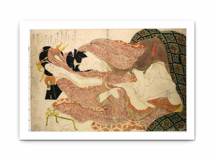 Ehon Tsuhi No Hinagata' By Hokusai And One Sheet From The Series 'Negai No Itoguchi'