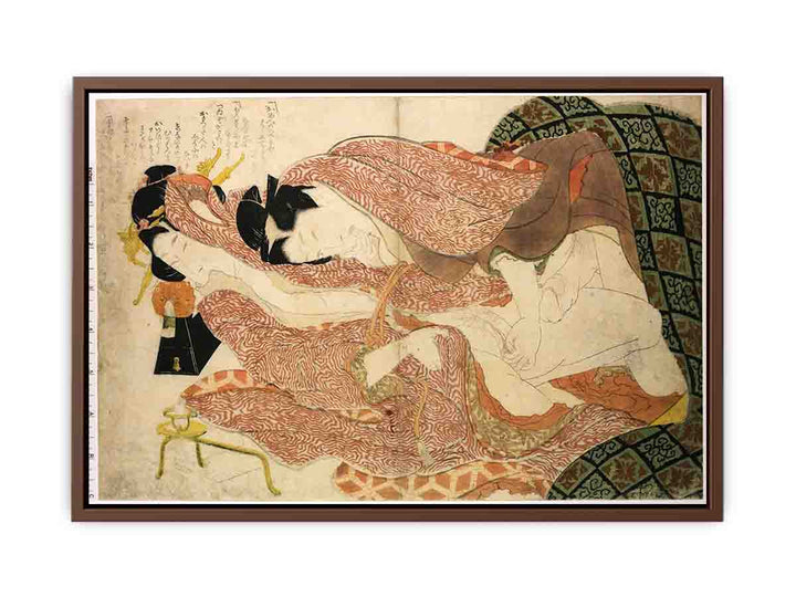 Ehon Tsuhi No Hinagata' By Hokusai And One Sheet From The Series 'Negai No Itoguchi'