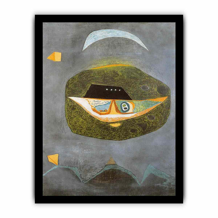 Mask with moon