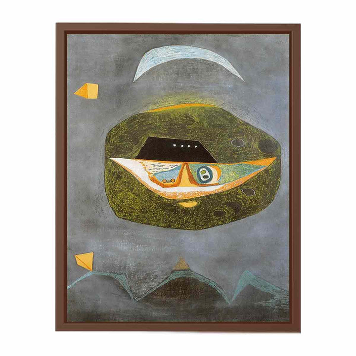 Mask with moon