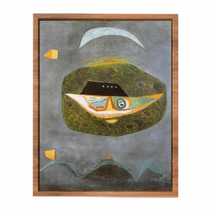 Mask with moon