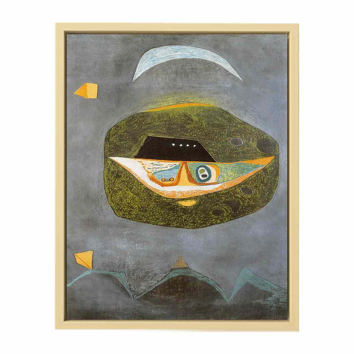 Mask with moon