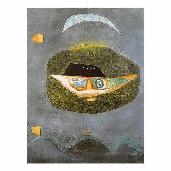Mask with moon