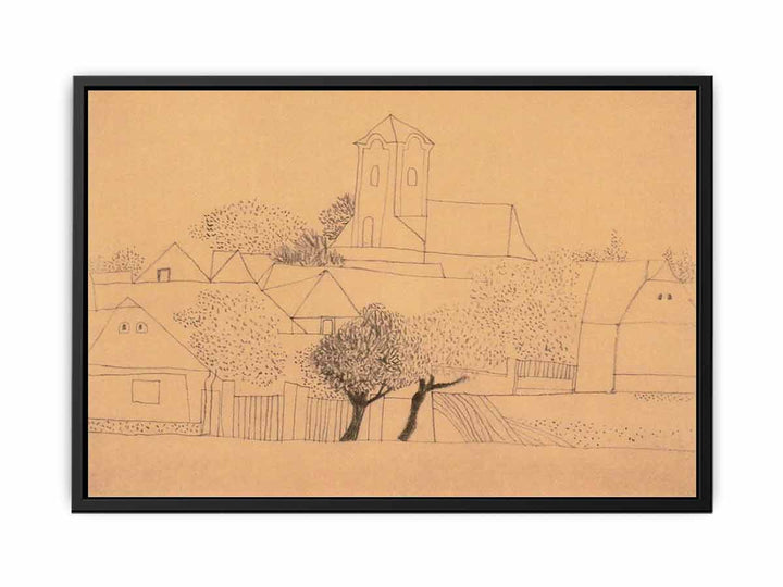 Churches, Trees, Dotted Forms