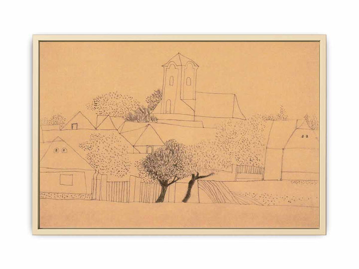 Churches, Trees, Dotted Forms