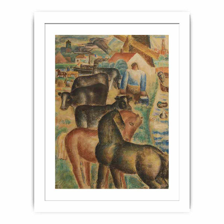 Leo Gestel Milking time on the farm