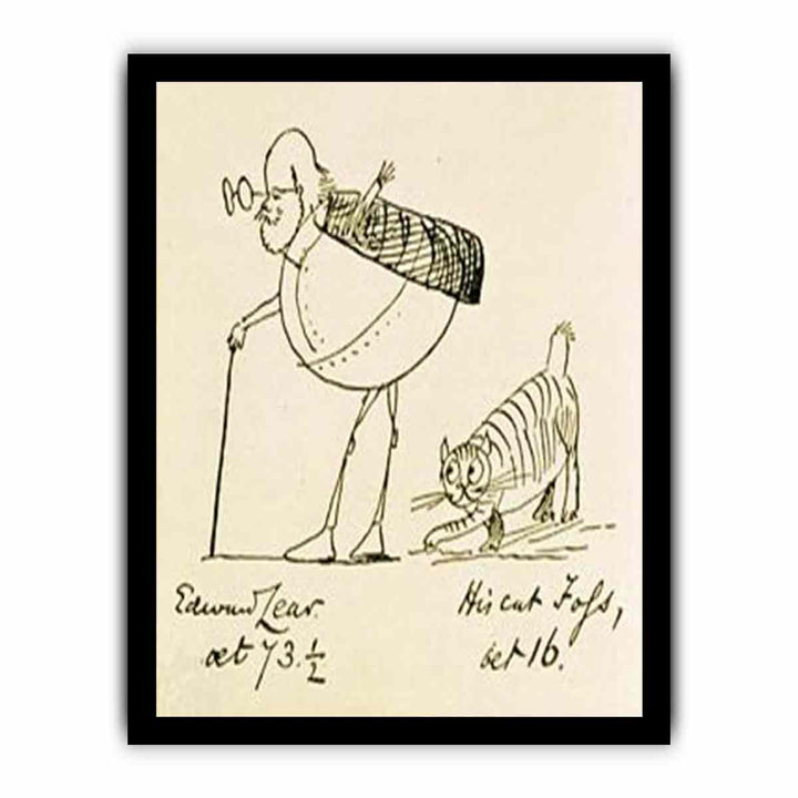 Edward Lear and His Cat Foss