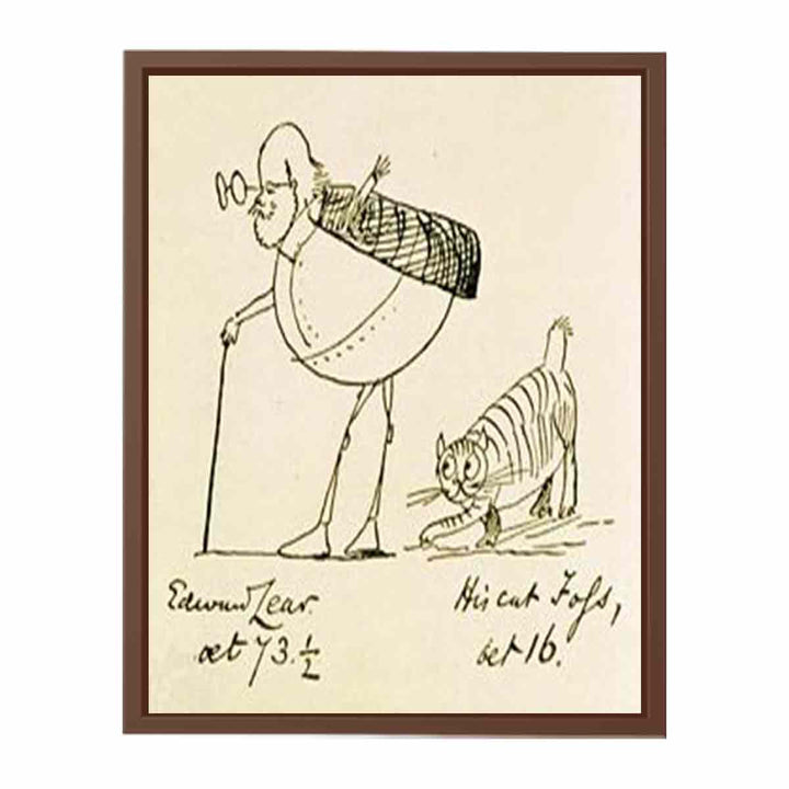 Edward Lear and His Cat Foss