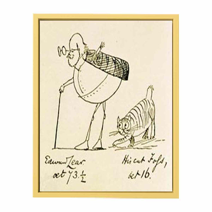 Edward Lear and His Cat Foss