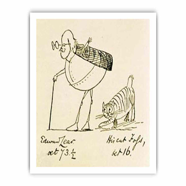 Edward Lear and His Cat Foss