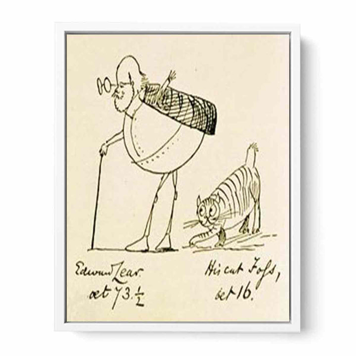 Edward Lear and His Cat Foss