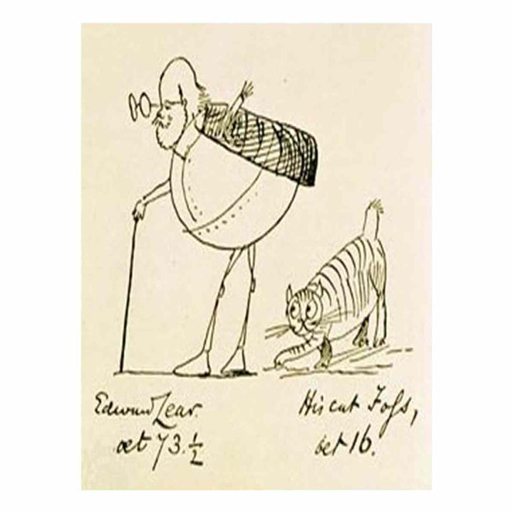 Edward Lear and His Cat Foss