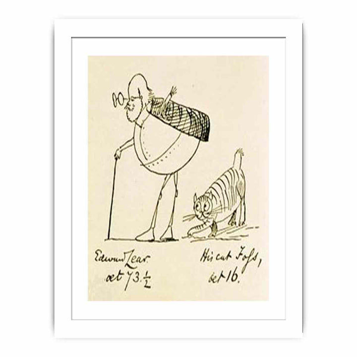 Edward Lear and His Cat Foss