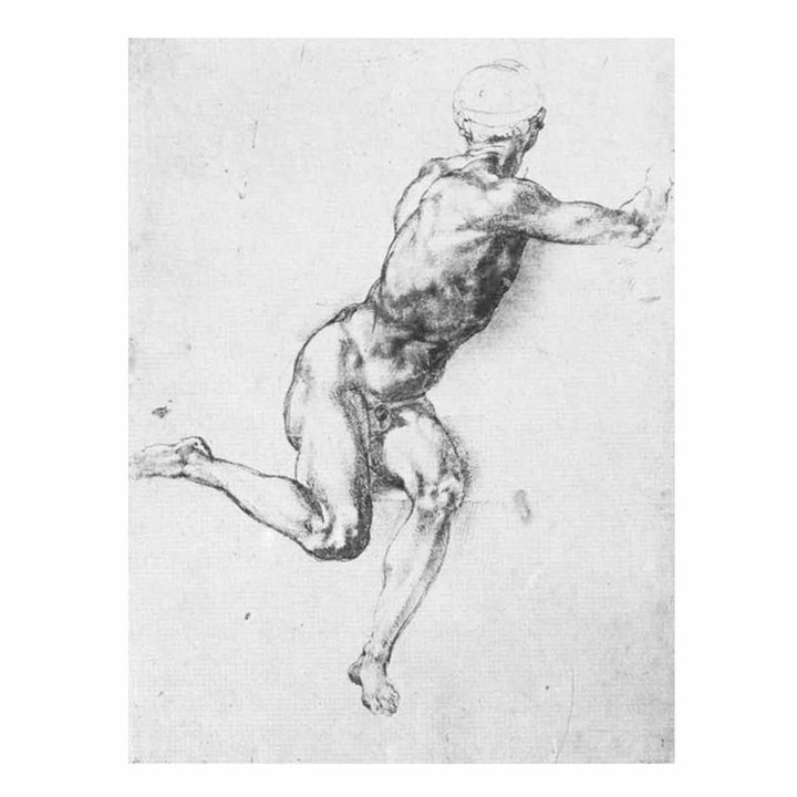 Battle Of Cascina Study For A Figure
