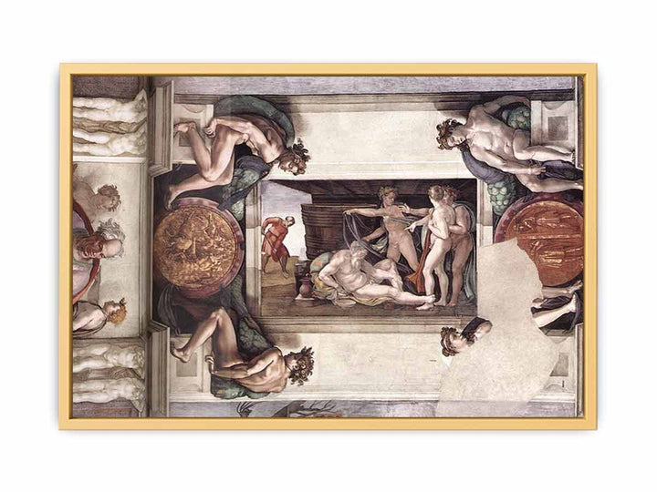 Ceiling of the Sistine Chapel - bay 1