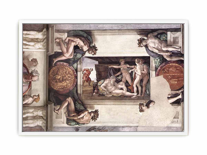 Ceiling of the Sistine Chapel - bay 1