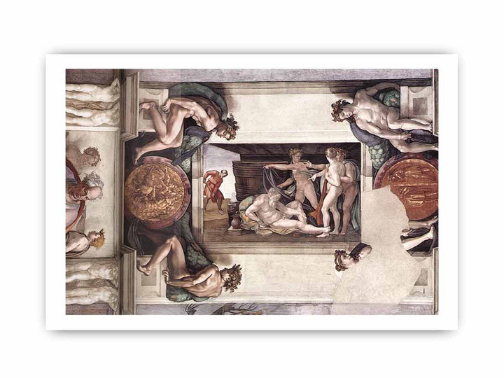 Ceiling of the Sistine Chapel - bay 1