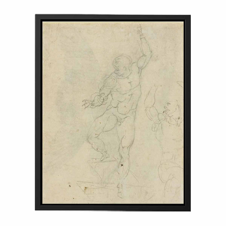 Study for a Risen Christ (verso)