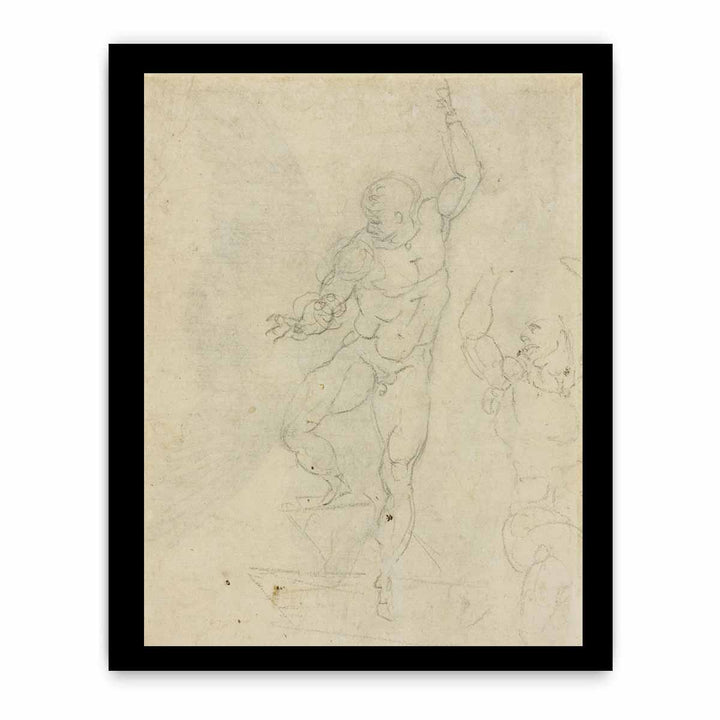 Study for a Risen Christ (verso)