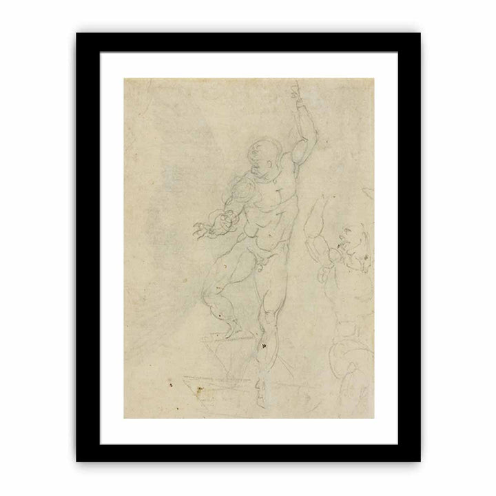 Study for a Risen Christ (verso)