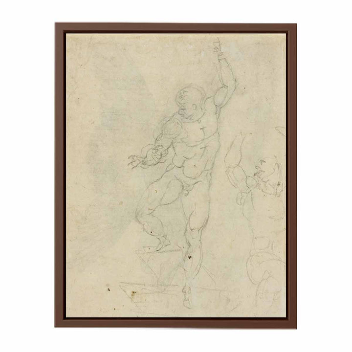 Study for a Risen Christ (verso)