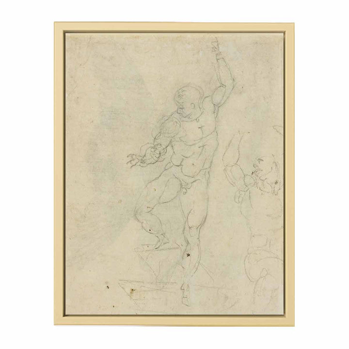 Study for a Risen Christ (verso)